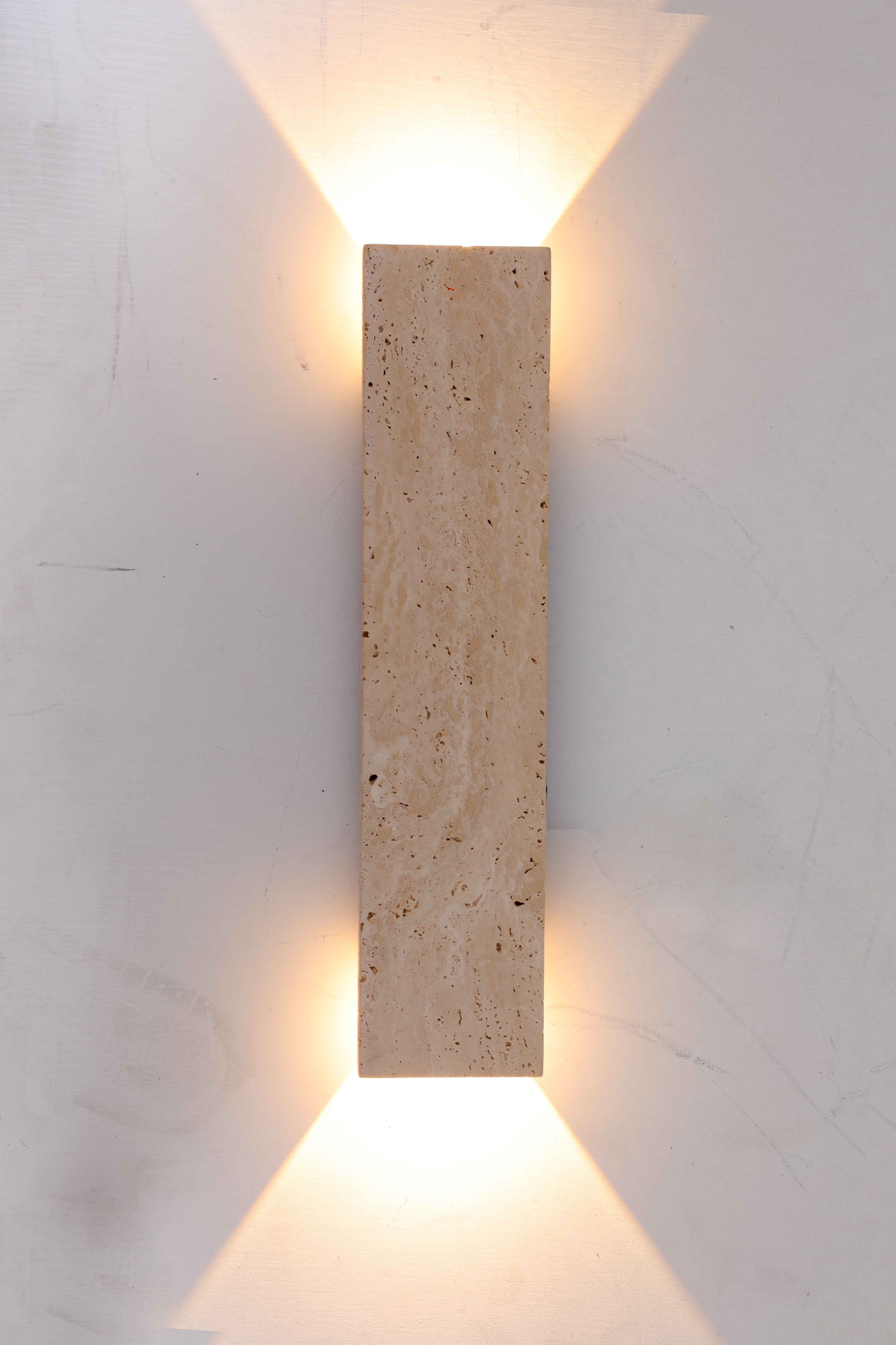 Lithos 60 Wall Light Stone