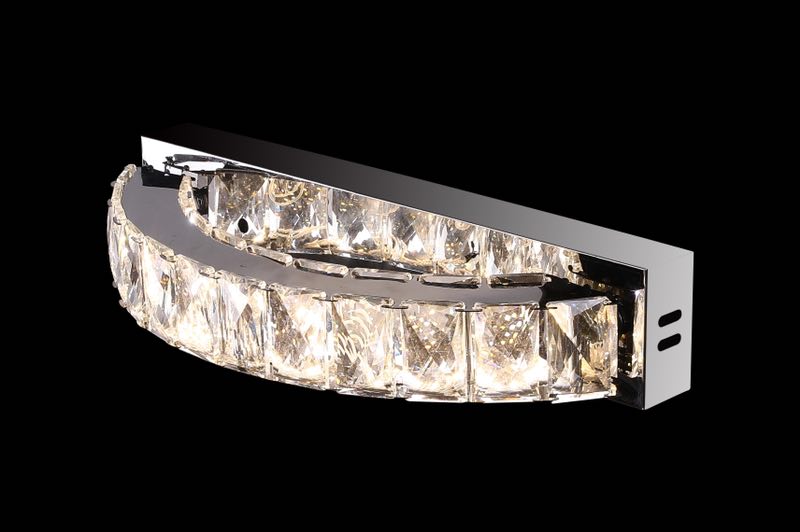 Nova Semi Wall Light Chrome